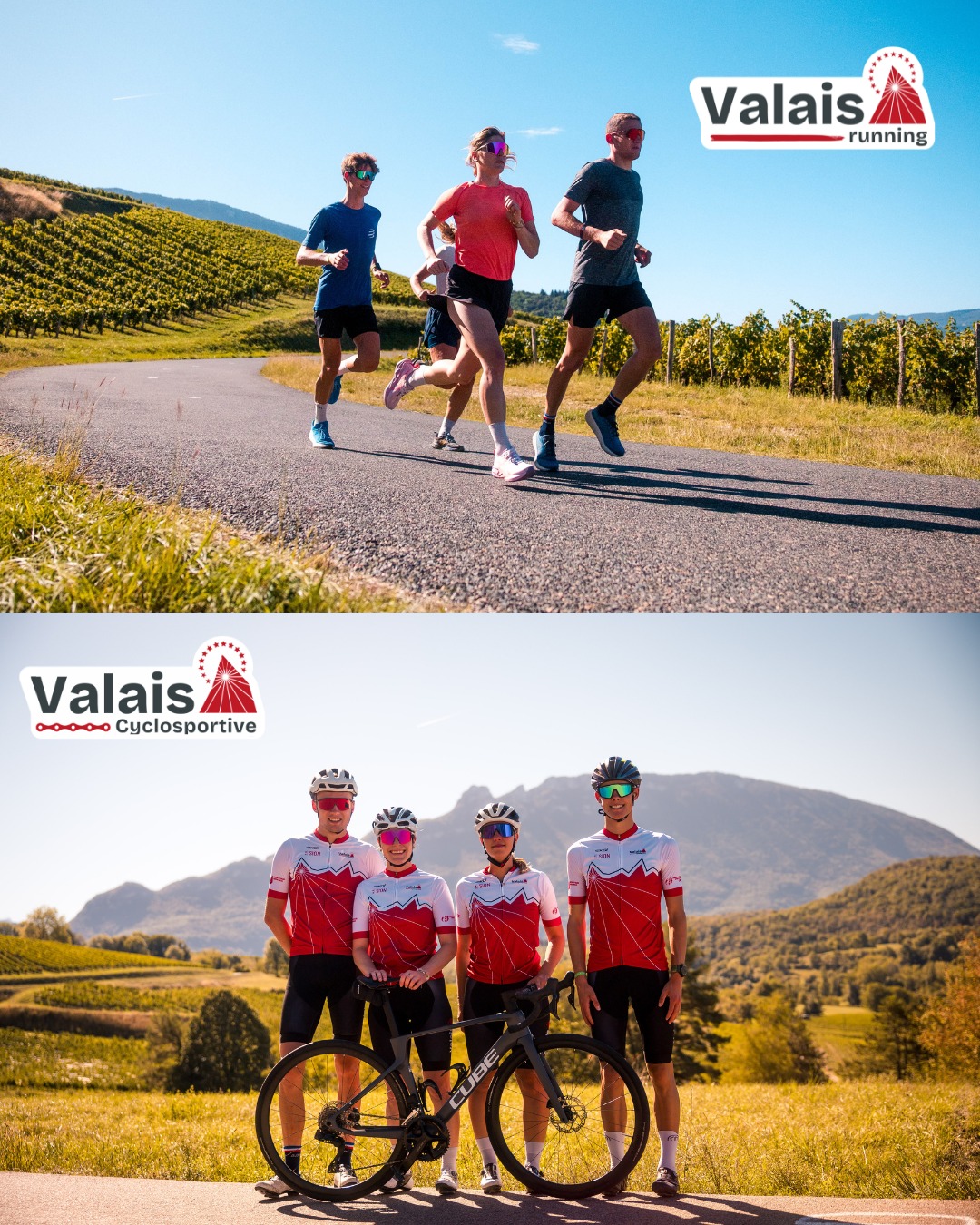 🏃‍♀ Team Running ou 🚴‍♀ Team Cyclo ? 
... Ou êtes vous assez fous pour enchainer les deux ? 🔥

𝐈𝐧𝐟𝐨𝐫𝐦𝐚𝐭𝐢𝐨𝐧𝐬 & 𝐢𝐧𝐬𝐜𝐫𝐢𝐩𝐭𝐢𝐨𝐧𝐬 ⤵️
✍️ https://cyclosportive-valais.ch

#CyclosportiveValais #Valais2026 #Cyclosportive #Cyclisme #Running #CourseÀPied #Sion #Valais #Suisse #Granfondo #RideInSwitzerland #RunningSuisse #RunInSion #RunValais #EKOI #SMH #CLSO